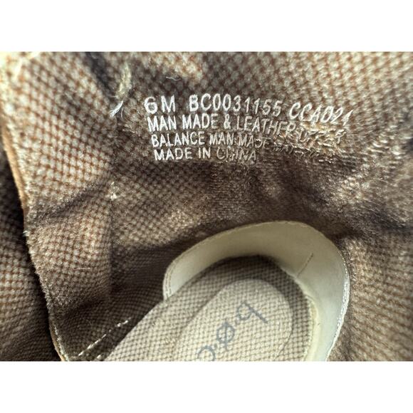 B.O.C Womens Sz 6 Leather Ankle Boots Addi Taupe Fall Booties - Picture 6 of 7